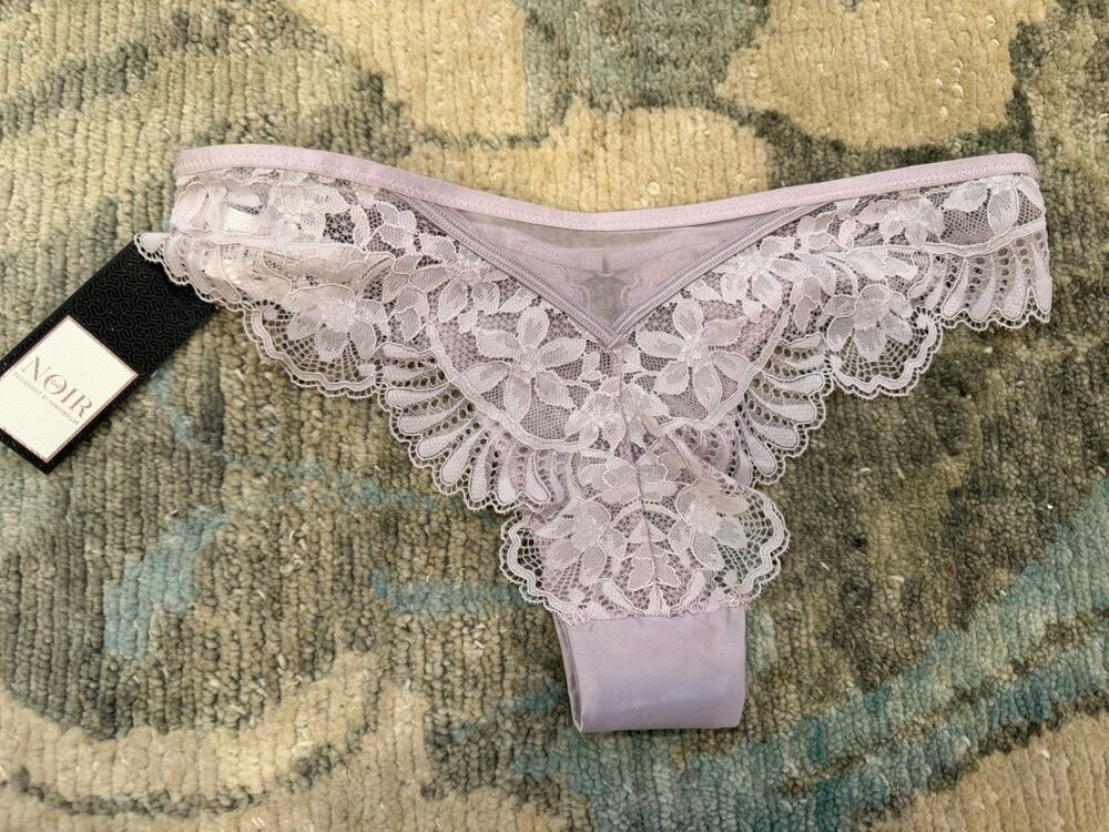 Noir By Hunkemoller Lace Brazilian Underwear Iris Sz S NWT